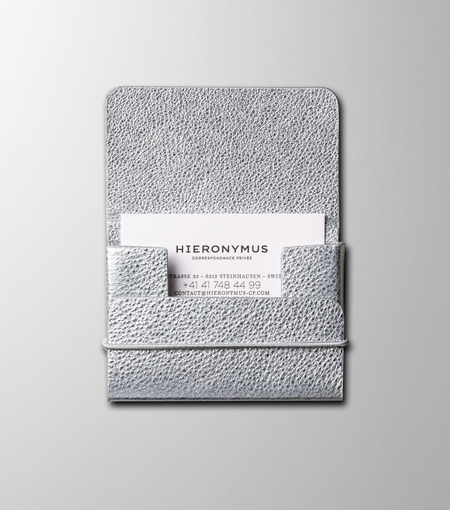 Hieronymus small leather goods business card holder metallic silver a005609 a005609 f2 new.jpg