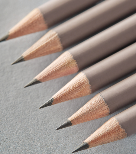 Hieronymus pencils pencil taupe 6 pieces a002551 detail1