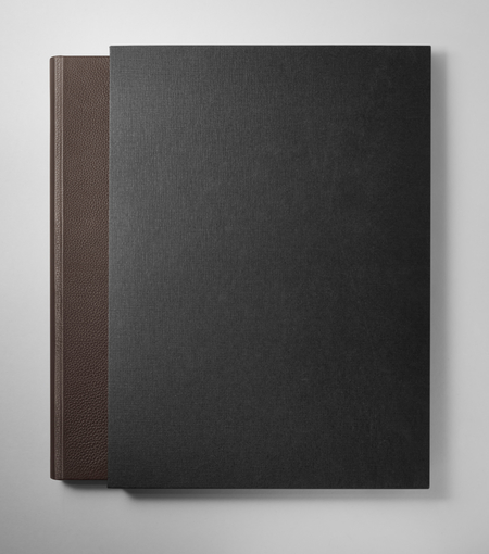 Hieronymus notebooks leather imperial cow leather dark brown a003326 detail7