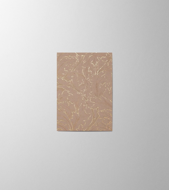 Hieronymus Christmas Greeting Card Acanthus Marron Small A005848 A005848 Marron.jpg