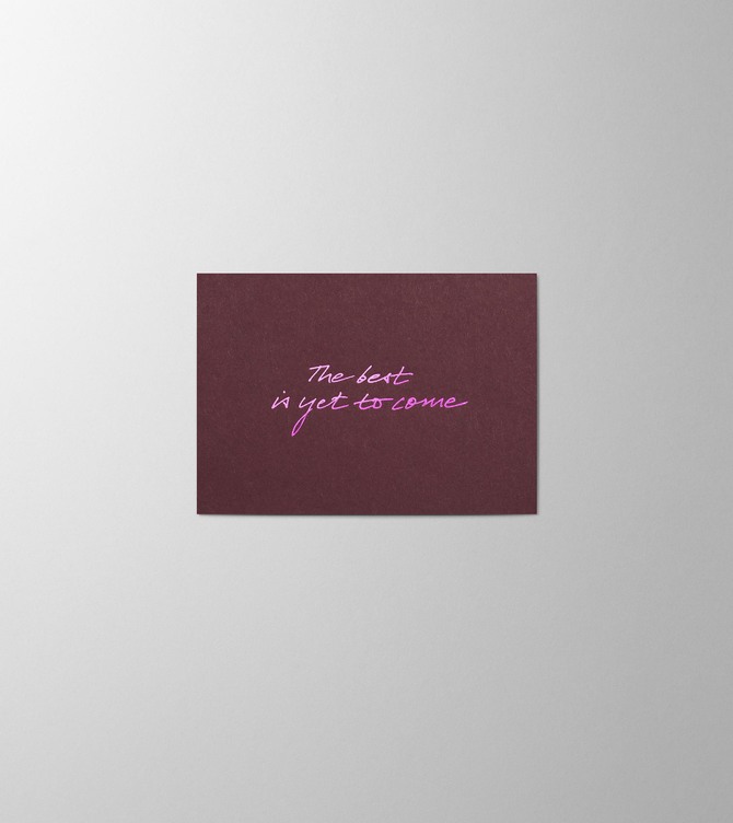 Hieronymus Greetingcards New Year Greeting Card The Best Is Yet To Come Bordeaux Small A005854 A005854 Bordeaux.jpg