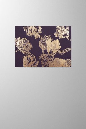 Hieronymus Greetingcards Greeting Card Tulipa Violet A005341