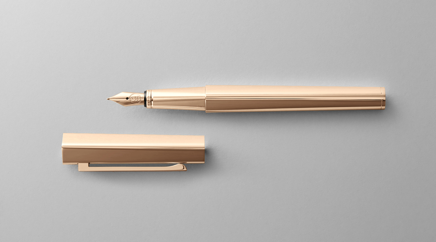 Hieronymus sculpture pen sculpture pen fountain pen f  gold a005395 detail1