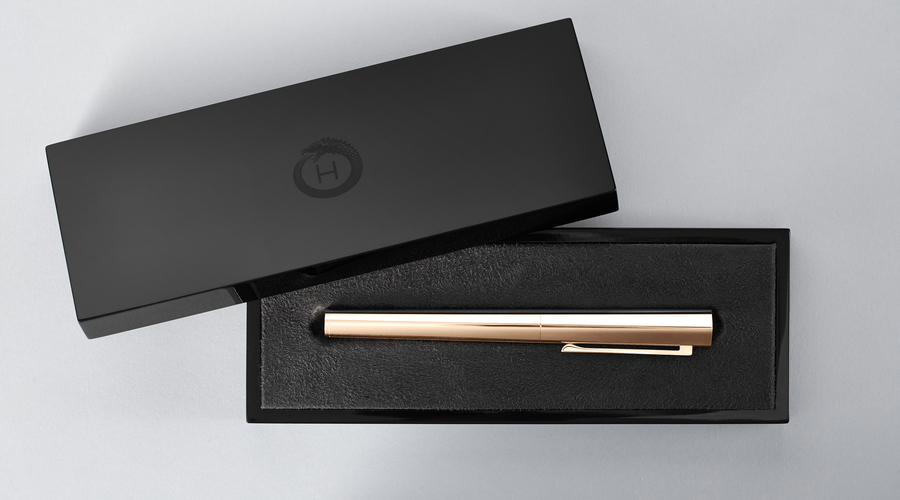 Hieronymus sculpture pen sculpture pen fountain pen f  gold a005395 detail7