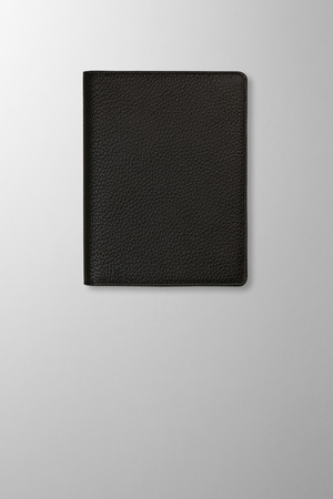 Hieronymus Small Leather Goods Notebooks Leather Leather Cover Agenda Black A005912 