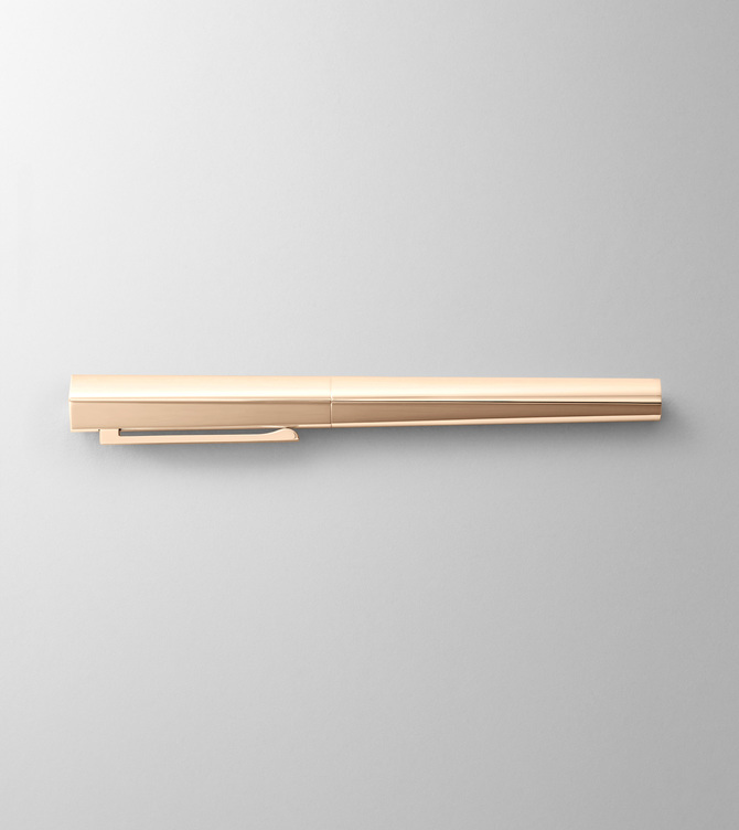 Hieronymus Sculpture Pen Sculpture Pen Fountain Pen Solid Gold A005469 