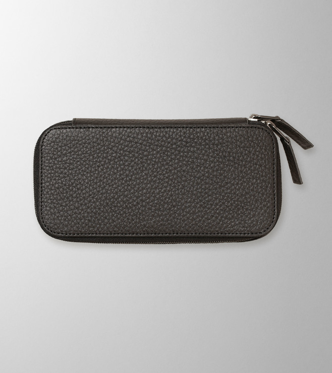 Hieronymus Small Leather Goods Pen Case Large Black A005886 