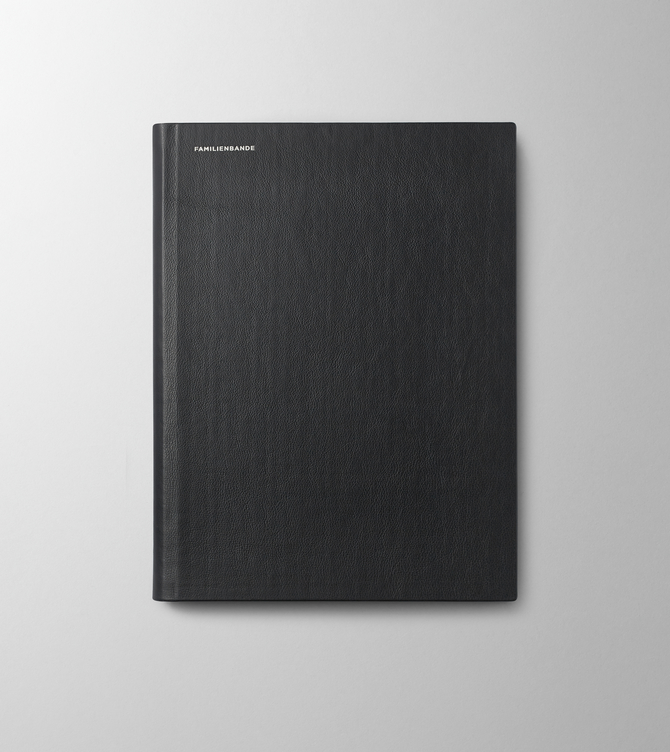Hieronymus Topics Family Book H4 Leather Black A000652 H4
