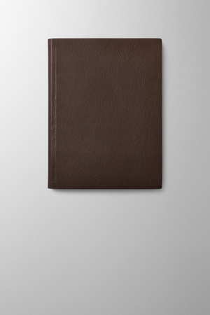 Hieronymus Notebooks Leather Notebook H4 Leather Dark Brown A003325 H4
