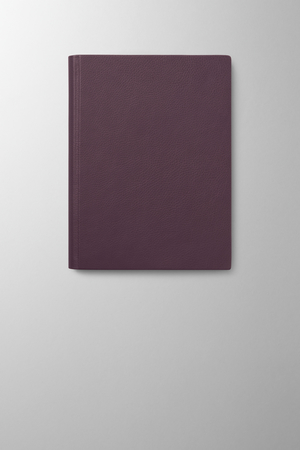 Hieronymus Notebook H4 Leather Plum A004070 H4