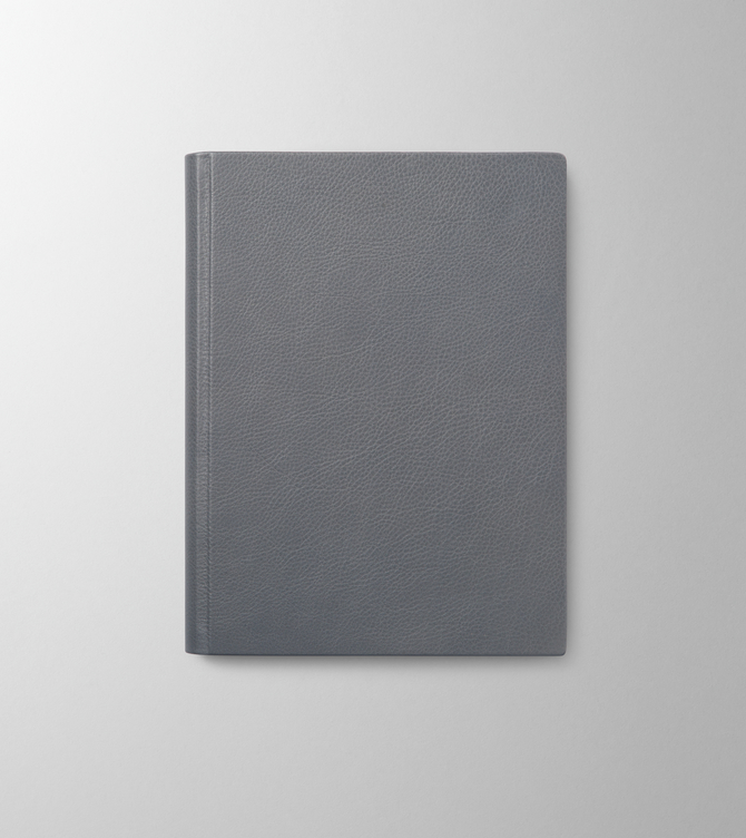 Hieronymus Notebooks Leather Notebook H5 Leather Smoke A004073 H5