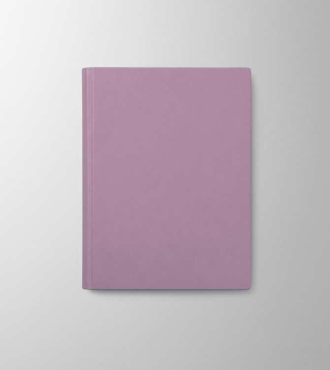 Hieronymus Notebooks Leather Notebook H5 Leather Lilac A004077 H5