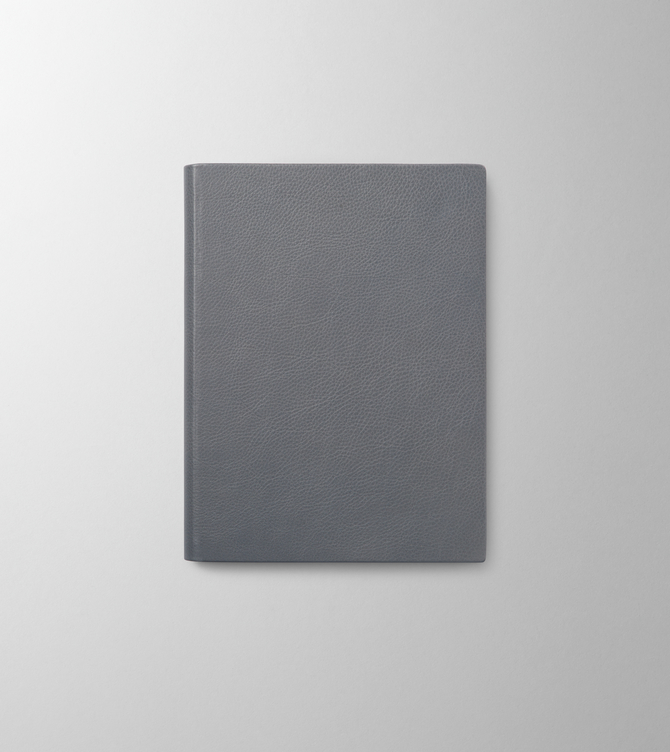 Hieronymus Notebooks Leather Notebook H6 Leather Smoke A004079 H6