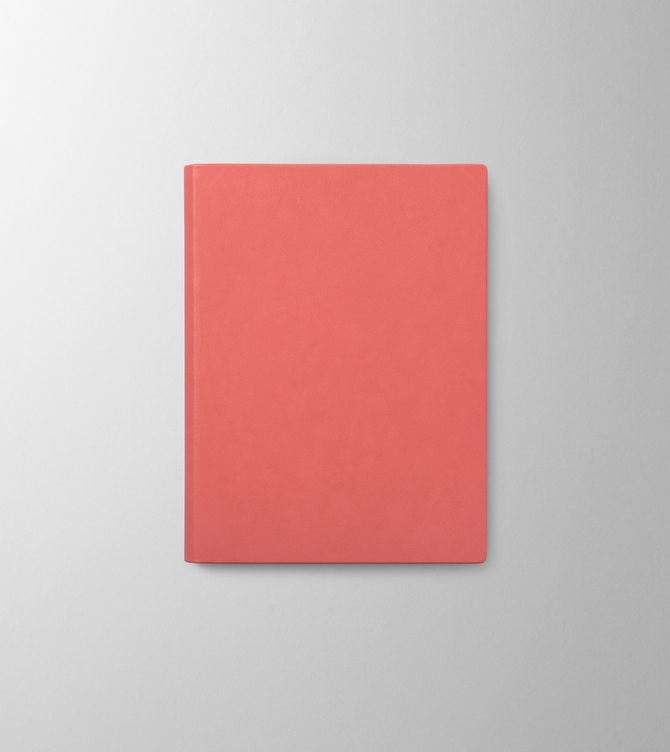 Hieronymus Notebook H6 Leather Corallo A004084 H6