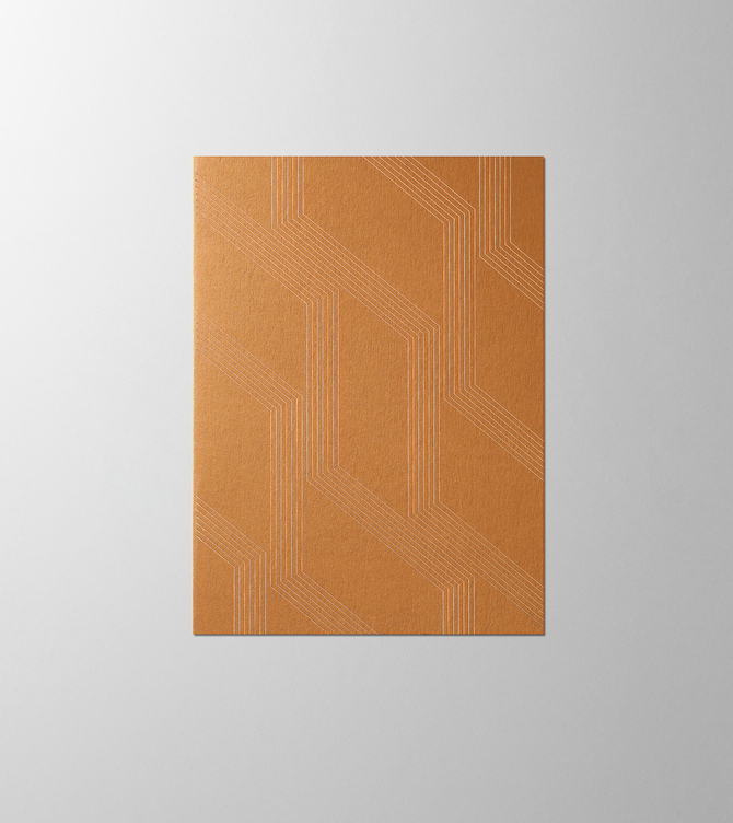 Hieronymus Greeting Card Rhombus Caramel A005552 A005552 A.jpg