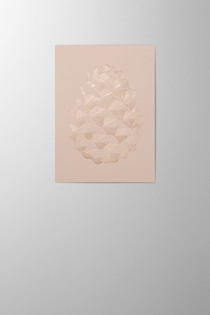 Hieronymus Christmas Greetingcards Greeting Card Pine Cone Nude A005593 