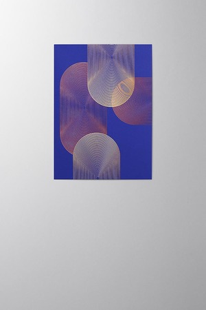 Hieronymus Greetingcards Christmas Birthday Greeting Card New York Cobalt A005735 A5
