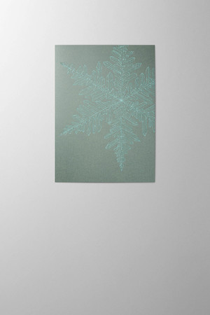 Hieronymus Christmas Greetingcards Greeting Card Snowflake Aqua Silver A005801 A005801 A.jpg