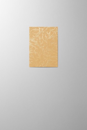 Hieronymus Small A6 Greeting Card Acanthus Camel Small A005849 Acanthus