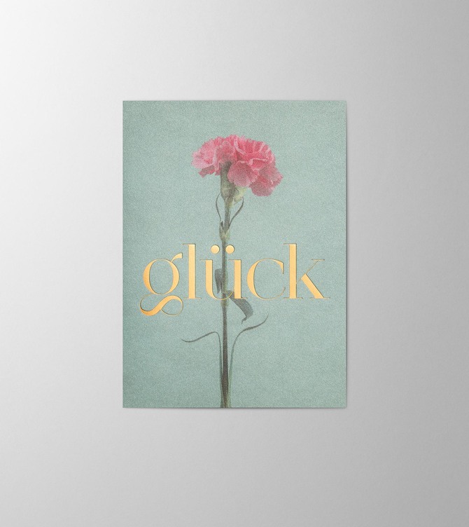 Hieronymus New Year Birthday Greetingcards Greeting Card Daniel Bolliger Glück A005862 