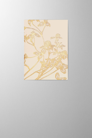 Hieronymus Greetingcards New Year Greeting Card Trifolium Pratense Biscuit A005867 