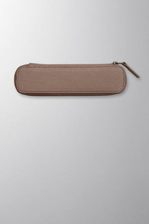 Hieronymus Small Leather Goods Pen Case Small Taupe A005881 