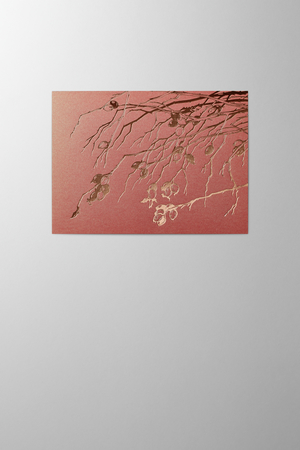 Hieronymus Christmas Greetingcards Greeting Card Rose Hip Copper A003121 A5