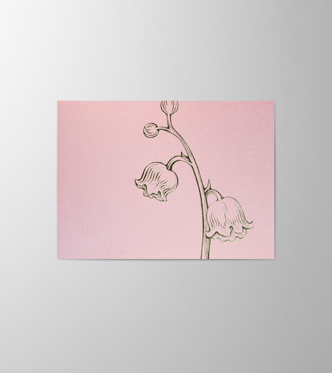 Hieronymus Birth Mother's Day Greetingcards Greeting Card Lily Of The Valley Gentle Rose A004635 A5