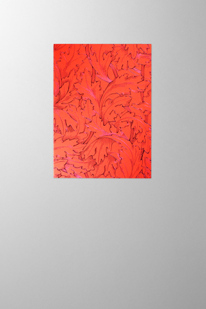 Hieronymus Christmas Greeting Card Acanthus Glowing Red A005264 A005264 A.jpg