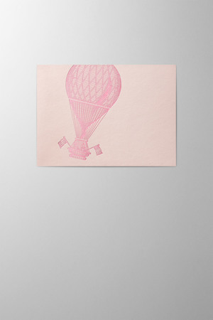 Hieronymus Greetingcards Birth Greeting Card Balloon White Red A005430 A005430 A.jpg