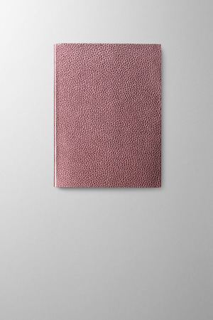 Hieronymus Notebooks Leather Notebook Soft Notebook Soft H5 Metallic Bordeaux A005624 H5