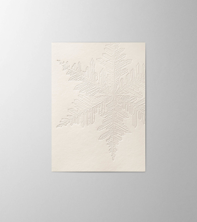 Hieronymus Christmas Greetingcards Greeting Card Snowflake Shiny Cream A005800 A005800 A.jpg