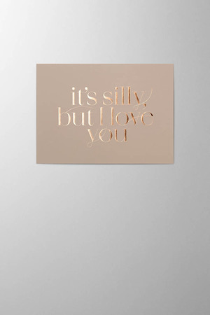 Hieronymus Valentine's Day Greetingcards Greeting Card It's silly but I love you Dust A005811 A005811 A.jpg
